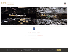 Tablet Screenshot of deforma.it